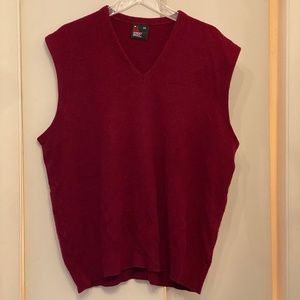 VTG I Robert Bruce I Maroon I 1980s I Nutty Professor Sweater Vest